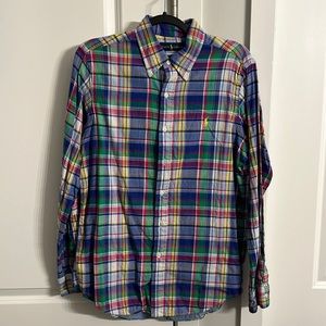 Ralph Lauren, casual button down.